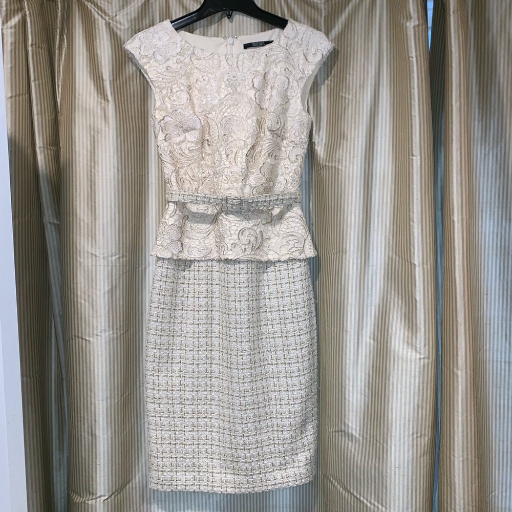 Badgley Mischka cocktail dress size 2